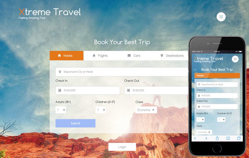 Mlampah A Travel Category Flat Bootstrap Responsive Web Template
